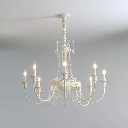 WOMO French Candelabra Crystal Chandelier-WM2398