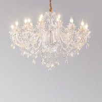 WOMO Luxury Chandelier Candles with Crystals-WM2340