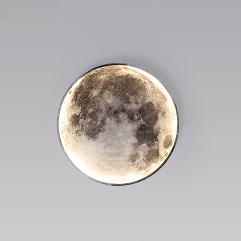WOMO Mond/Erde Runde Wandleuchte-WM6102