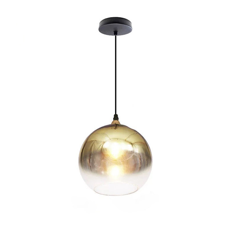 Suspension WOMO avec boule en verre coloré WM2500