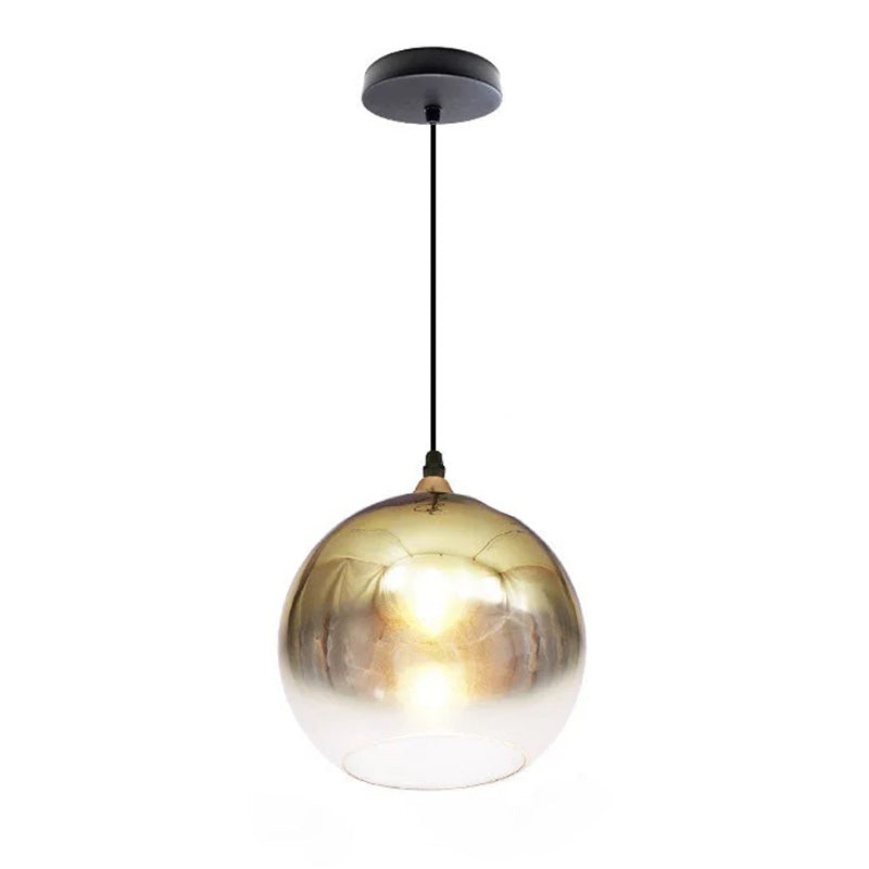 Suspension WOMO avec boule en verre coloré WM2500