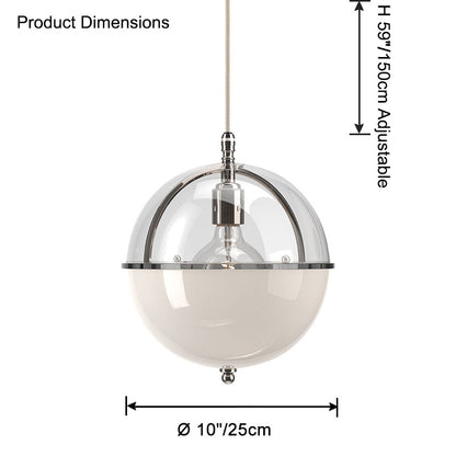 WOMO Globe Glass Pendant Light-WM2504