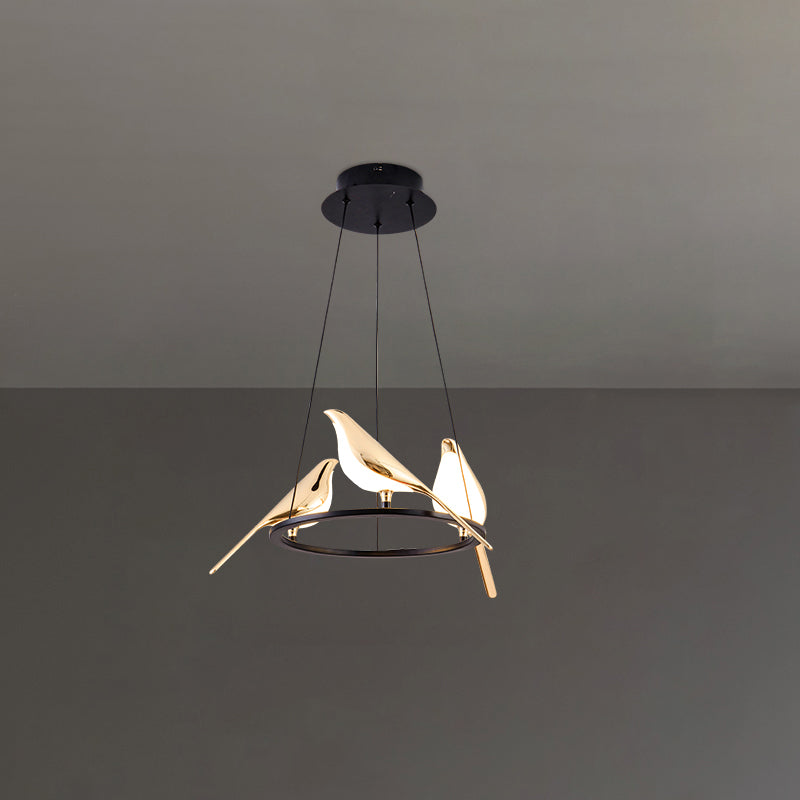 WOMO Gold Bird Kronleuchter Wohnzimmer-WM2512d