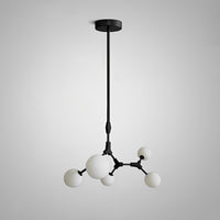 Lustre WOMO en verre dépoli à soufflets WM2514