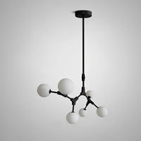 Lustre WOMO en verre dépoli à soufflets WM2514