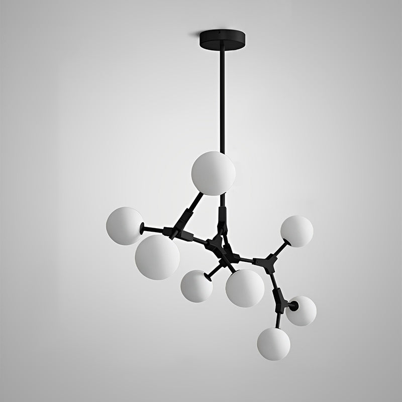 WOMO Branching Bubble Frosted Glass Chandelier-WM2514