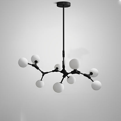 WOMO Branching Bubble Frosted Glass Chandelier-WM2514