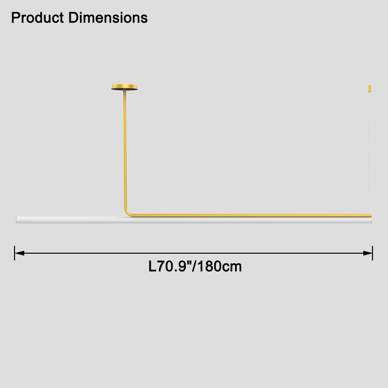 WOMO Lineare LED Pendelleuchte – WM2526