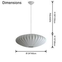 Suspension en soie WOMO-Flugscheibe WM2534