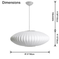 Suspension en soie WOMO-Flugscheibe WM2534