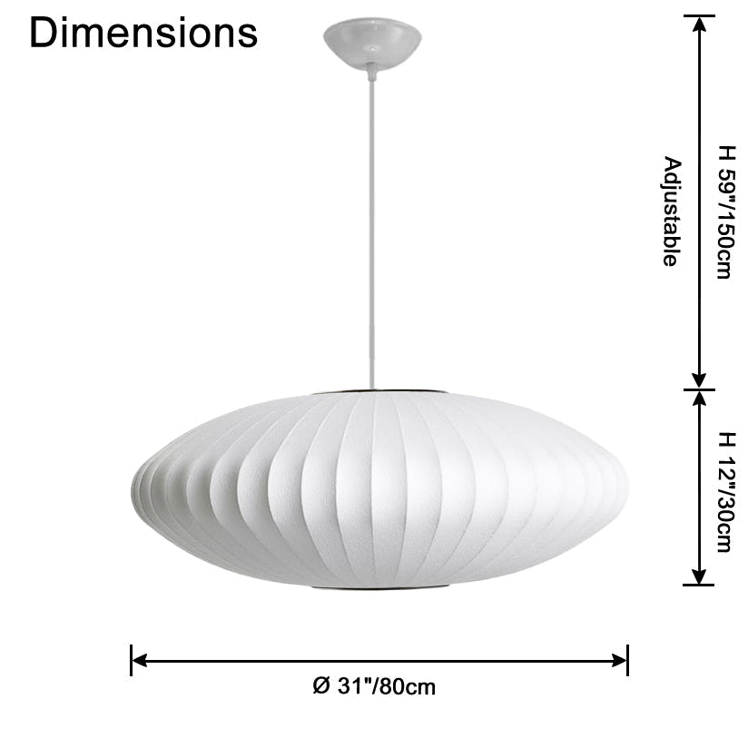 Suspension en soie WOMO-Flugscheibe WM2534