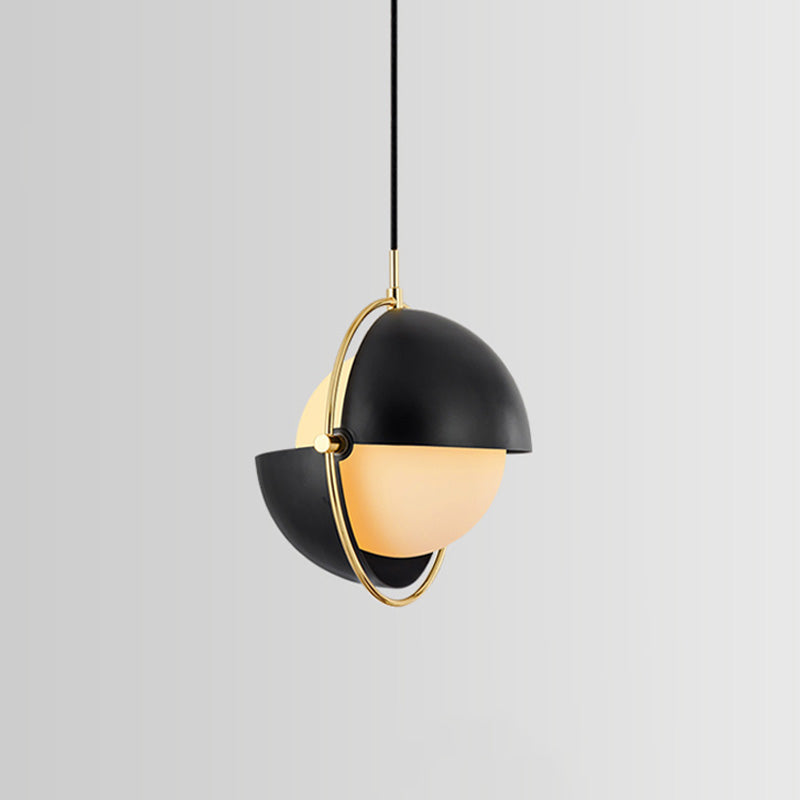 WOMO Verstellbare Pendelleuchte mit Glaskugel-WM2563