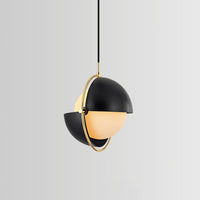 WOMO Verstellbare Pendelleuchte mit Glaskugel-WM2563