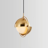WOMO Verstellbare Pendelleuchte mit Glaskugel-WM2563