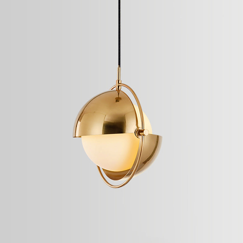 WOMO Verstellbare Pendelleuchte mit Glaskugel-WM2563
