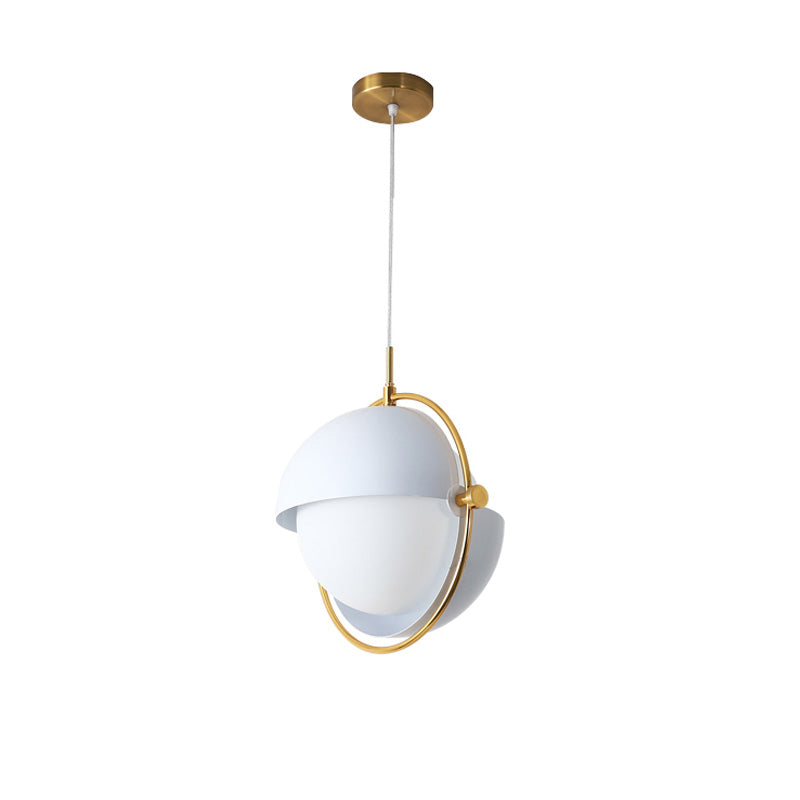 WOMO Verstellbare Pendelleuchte mit Glaskugel-WM2563