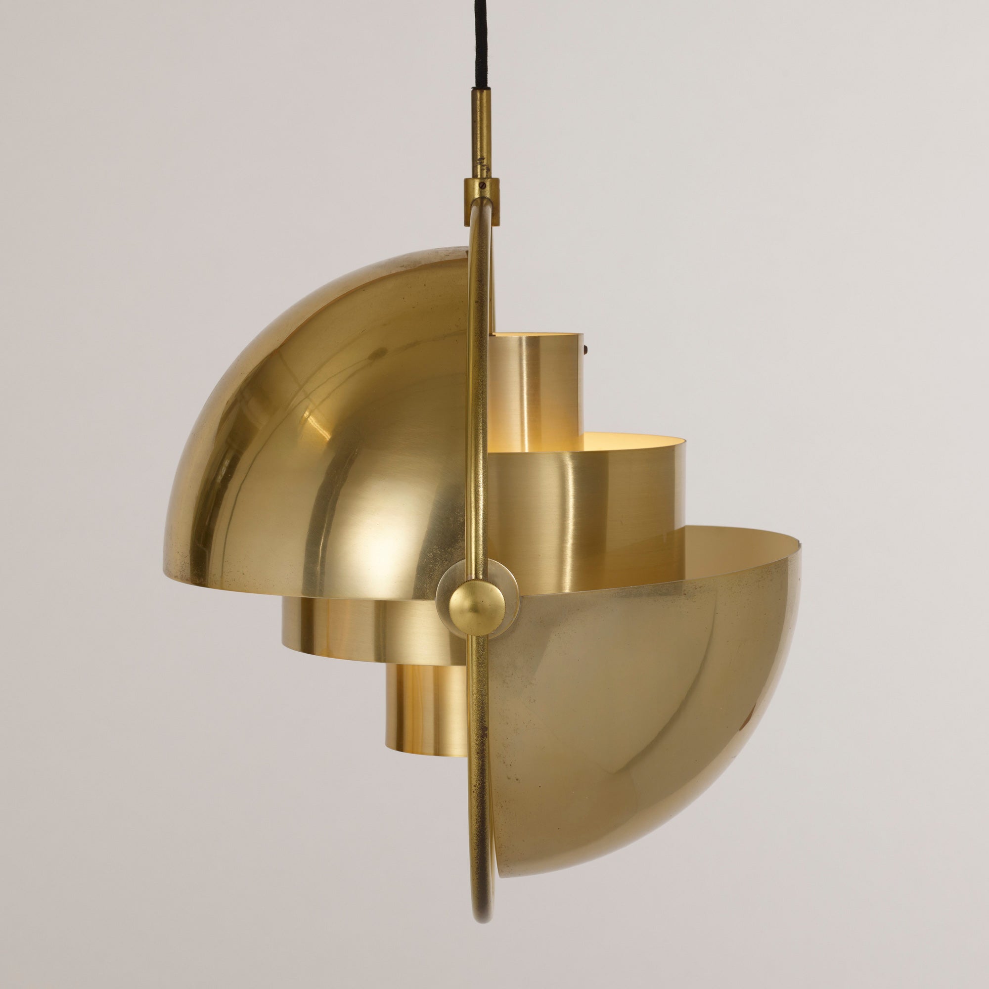 WOMO Verstellbare Pendelleuchte aus Metallkugel-WM2564