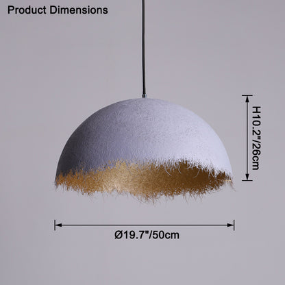 WOMO Wabi-Sabi Dome Pendant Light-WM2576