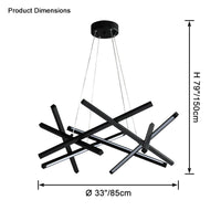 WOMO Stick LED Chandelier-WM2583