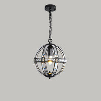WOMO Cage Crystal Orb Kronleuchter-WM2595