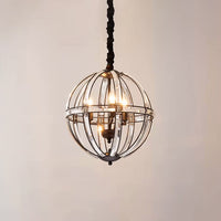 WOMO Cage Crystal Orb Kronleuchter-WM2595