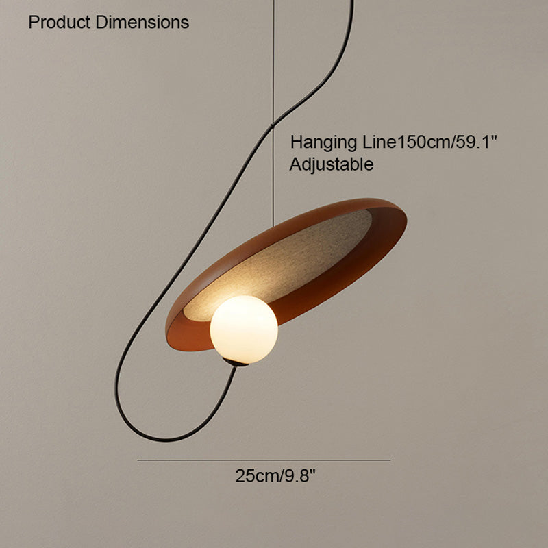 WOMO Acoustic Disc Pendant Light-WM2080