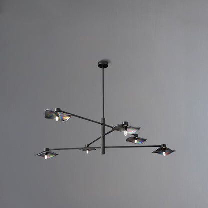 WOMO Lotus Leaf Arm Chandelier-WM2607