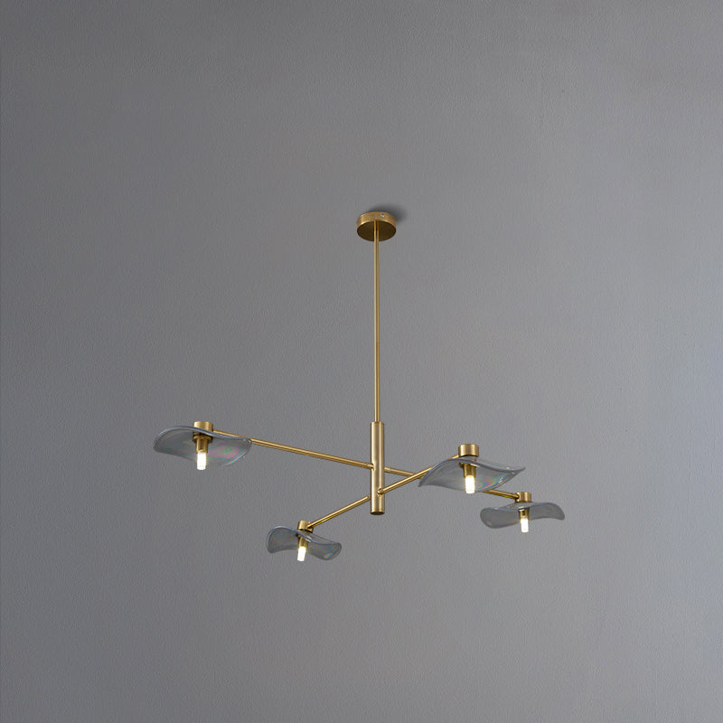 WOMO Lotus Leaf Arm Chandelier-WM2607