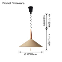 Suspension WOMO cône haut et bas-WM2618