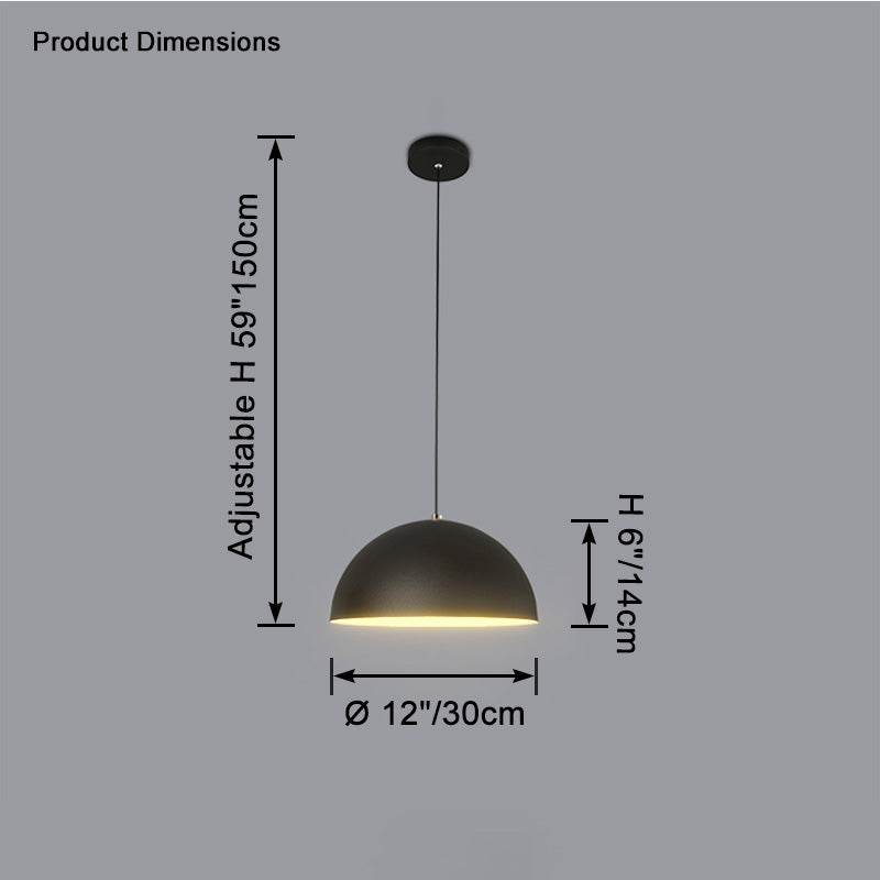 WOMO Dome Eisen Pendelleuchte-WM2621