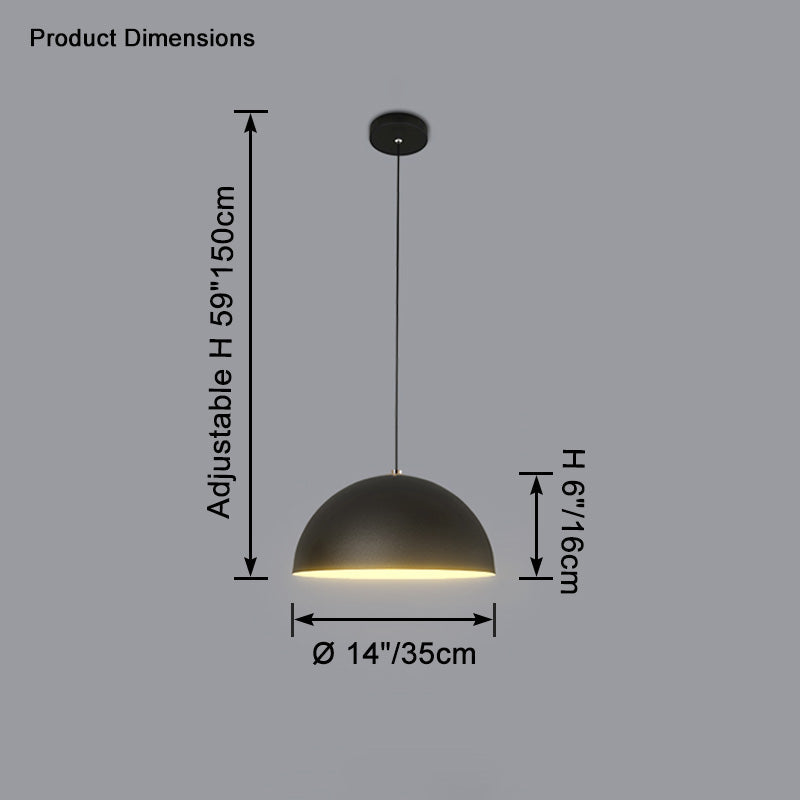 WOMO Dome Eisen Pendelleuchte-WM2621