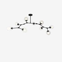 Lustre WOMO du milieu du siècle en verre coloré-WM2655