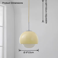 WOMO Globe Glass Pendant Lamp-WM2658
