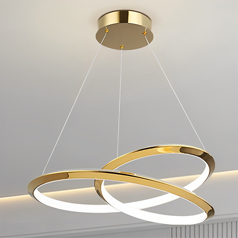 WOMO Gold Swirl Kronleuchter – WM2707