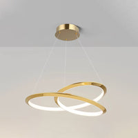WOMO Gold Swirl Kronleuchter – WM2707