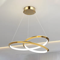 WOMO Gold Swirl Kronleuchter – WM2707