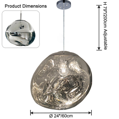 WOMO Melt Hanging Lava Large Pendant Light-WM2690