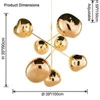 WOMO Designer Chandelier Modern Living Room-WM2694