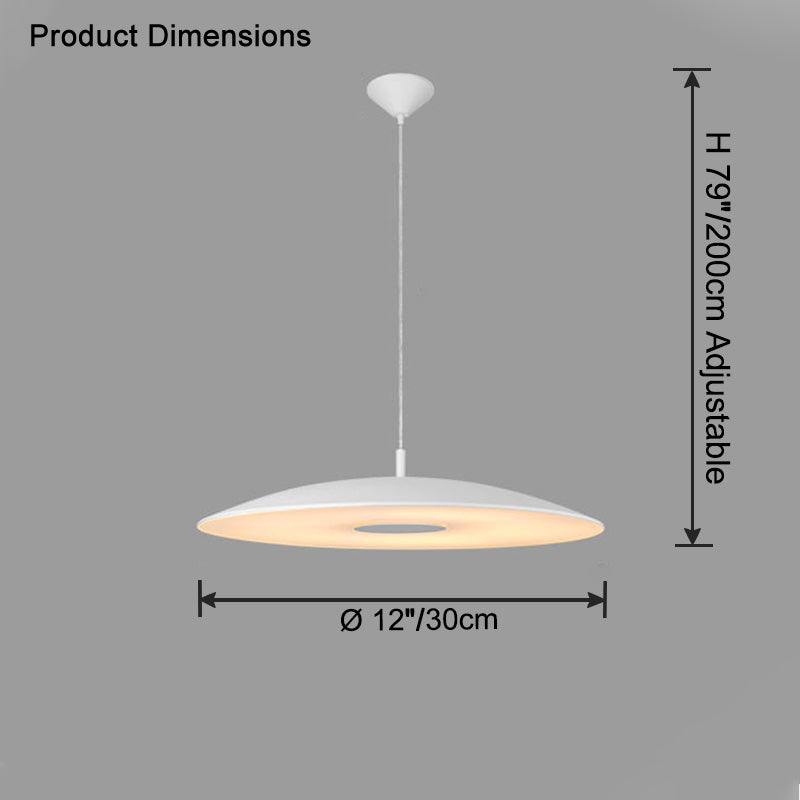 WOMO Fliegende Untertasse Chrom-Pendelleuchte-WM2727