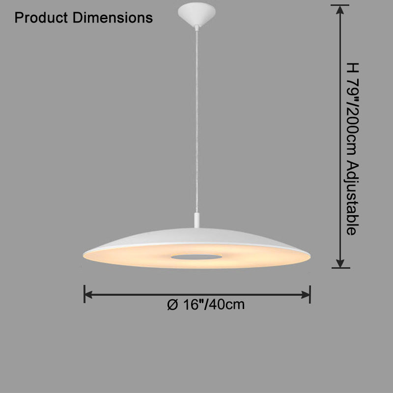 WOMO Fliegende Untertasse Chrom-Pendelleuchte-WM2727