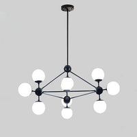 WOMO Sputnik Kronleuchter Wohnzimmer Modern Glas-WM2704