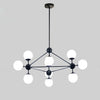 WOMO Sputnik Kronleuchter Wohnzimmer Modern Glas-WM2704 thumbnail