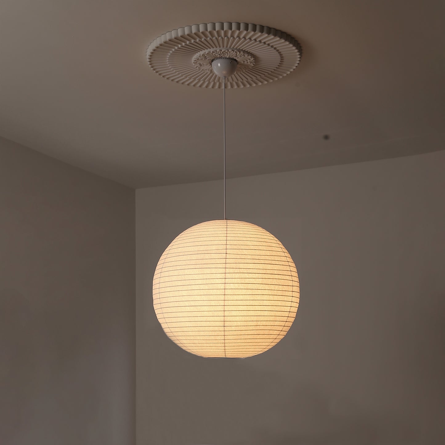 WOMO Rice Paper Globe Pendant Light-WM2722