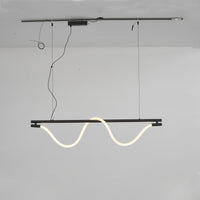 Lustre linéaire guidé par câble WOMO-WM2742