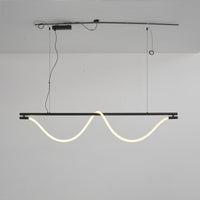 Lustre linéaire guidé par câble WOMO-WM2742