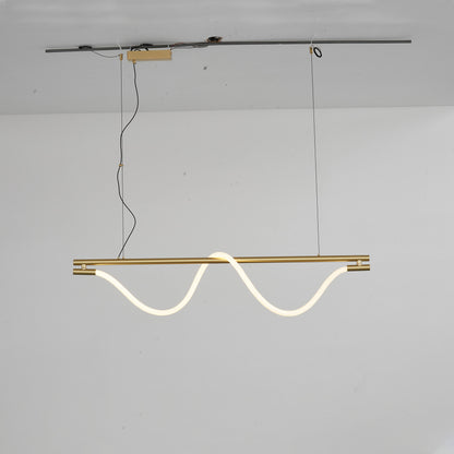 WOMO Rope Led Linear Chandelier-WM2742