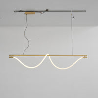 Lustre linéaire guidé par câble WOMO-WM2742