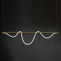 Lustre linéaire guidé par câble WOMO-WM2742