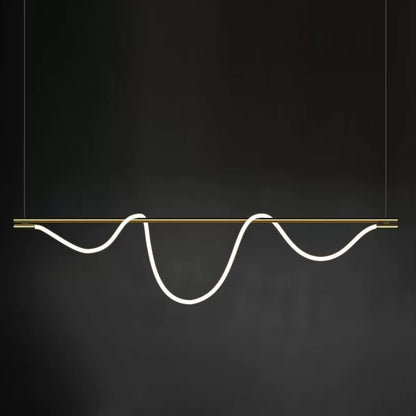WOMO Rope Led Linear Chandelier-WM2742