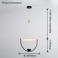 WOMO Scheibe Pendelleuchte – WM2754